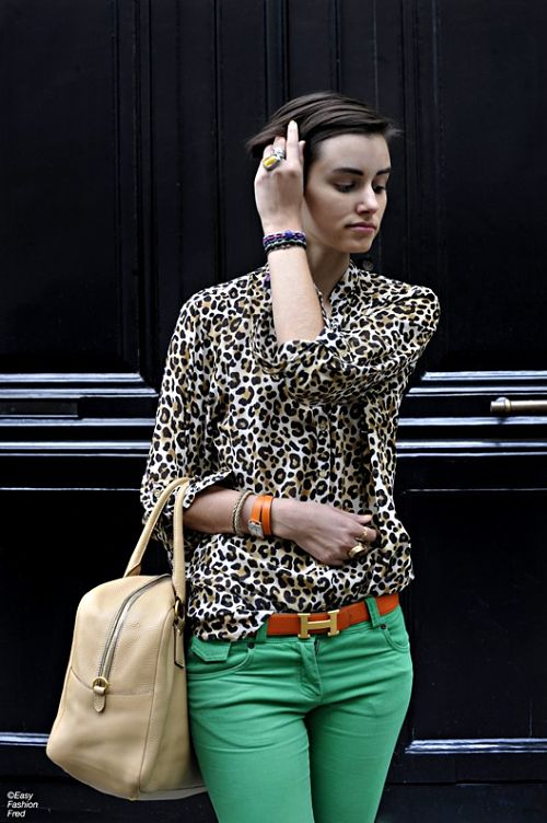 animal-print-and-green-jeans-with-suede-belt