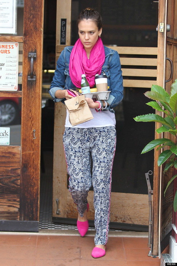 matching-pink-scarf-and-shoes