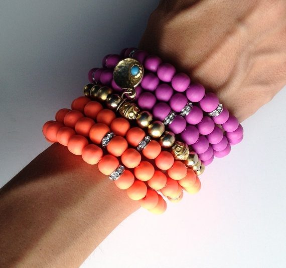 matte-color-block-bracelets