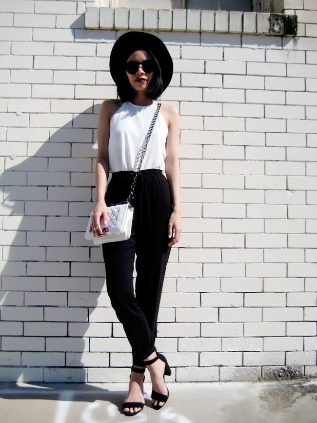 white-and-black-outfit