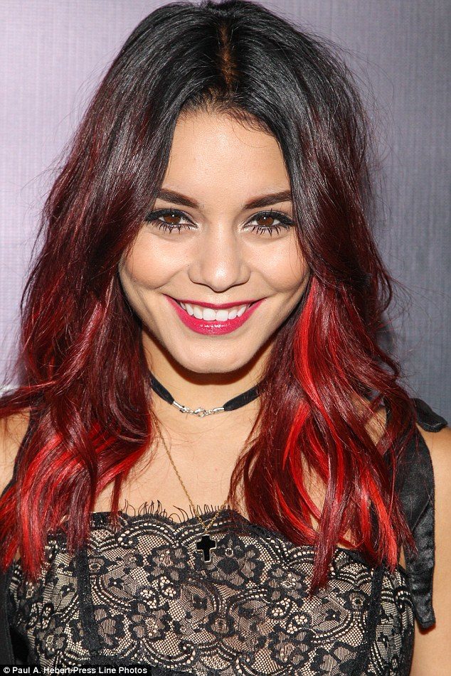 black-to-red-ombre