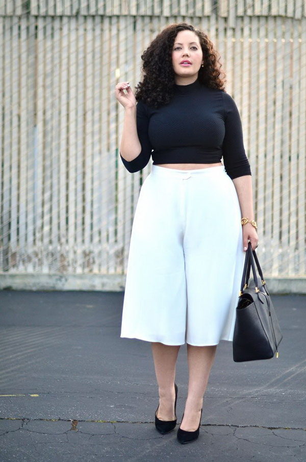 culottes-and-crop-top-for-plus-size