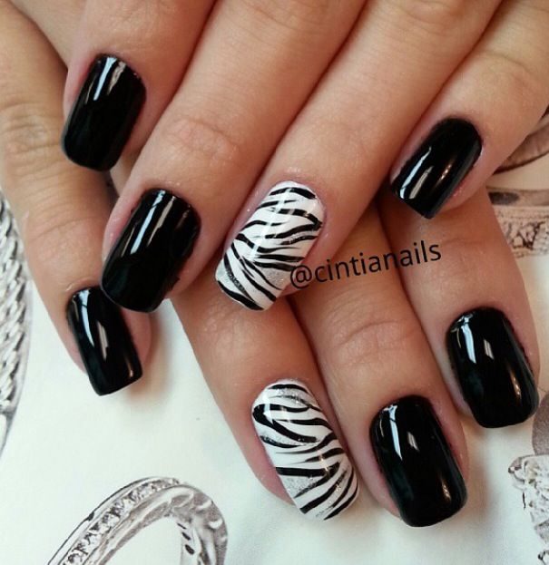 zebra-print-nails