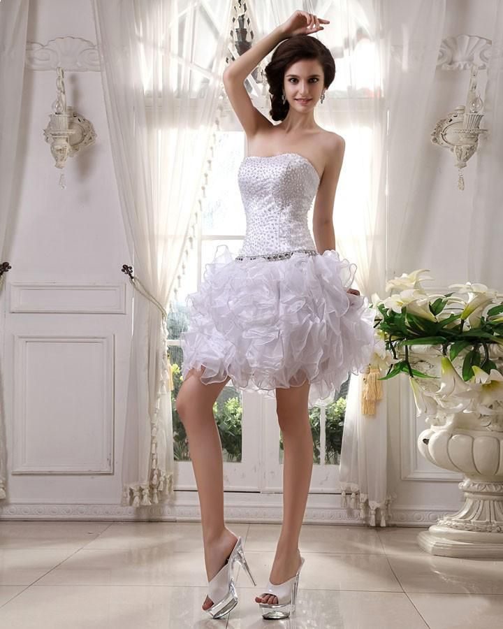 cute-mini-bridal-dress