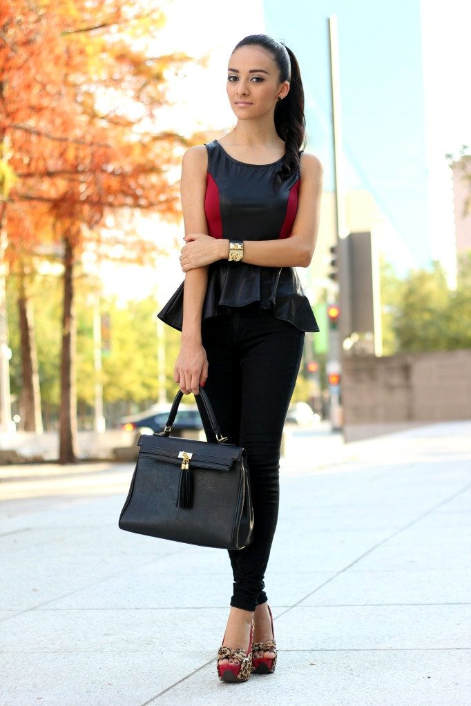 peplum-leatherette-outfit
