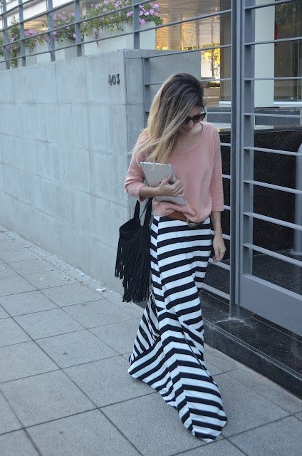 striped-maxi-skirt