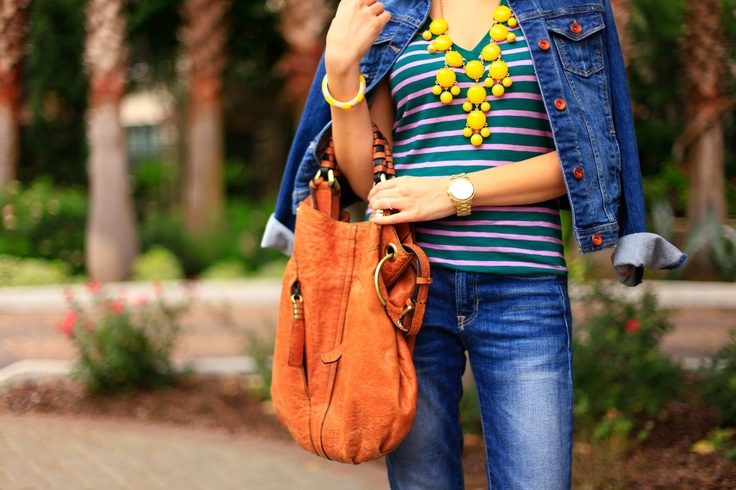 yellow-bib-necklace-striped-shirt