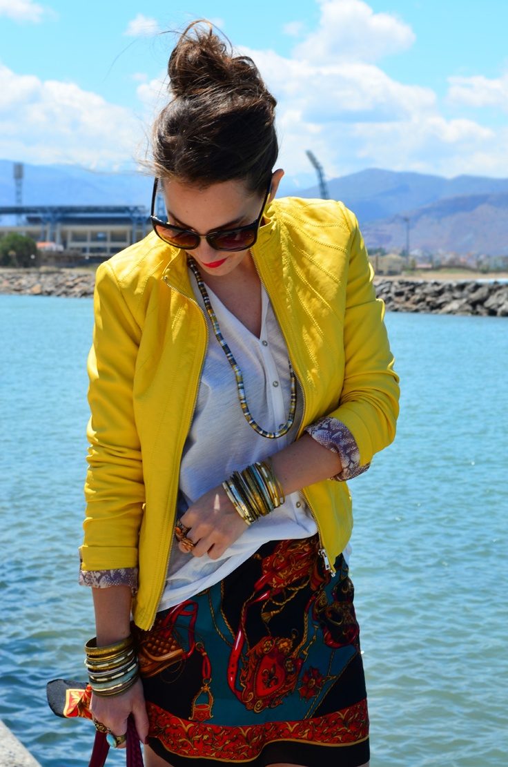 yellow-leather-jacket