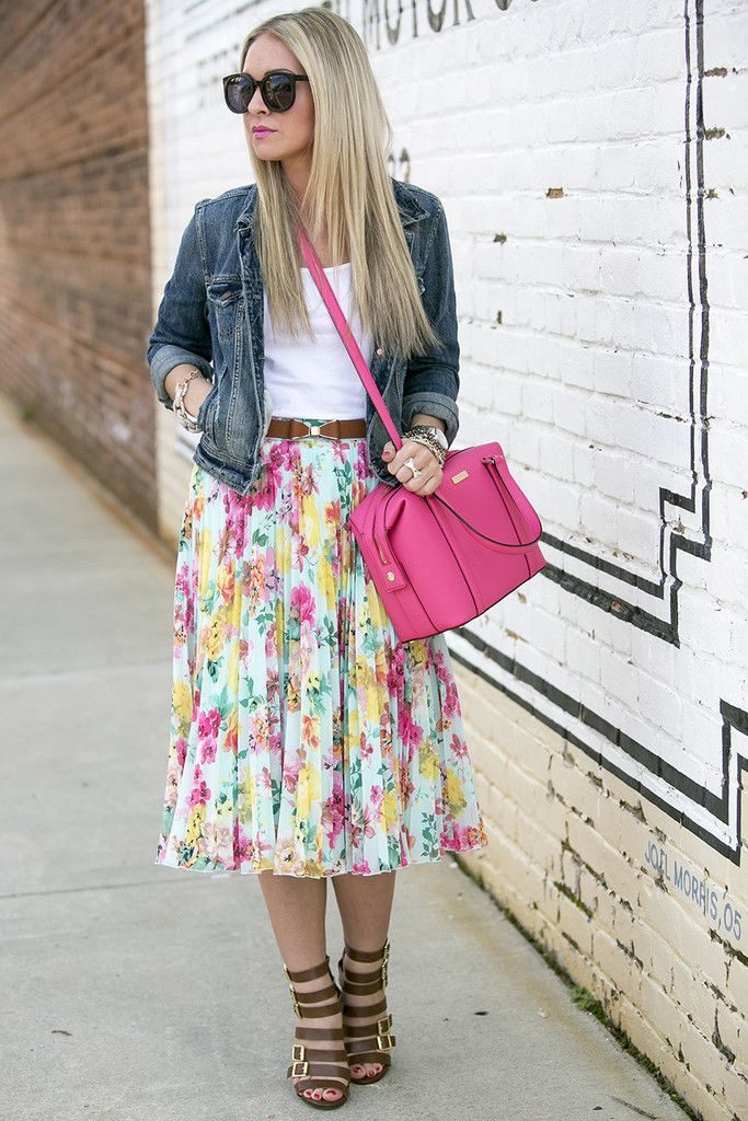 cute-floral-midi-skirt