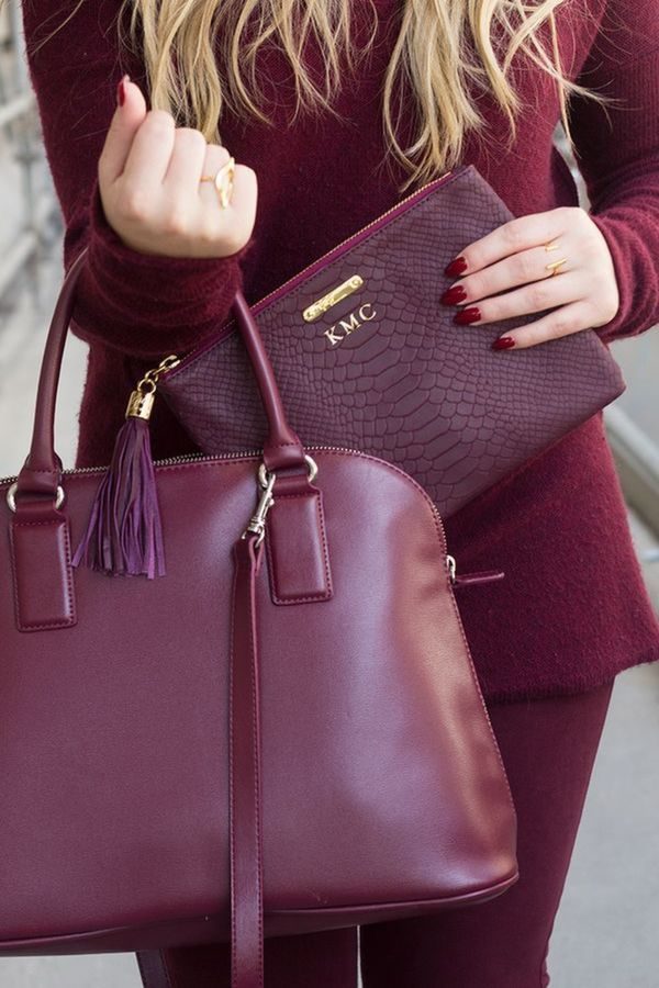 all-marsala-outfit