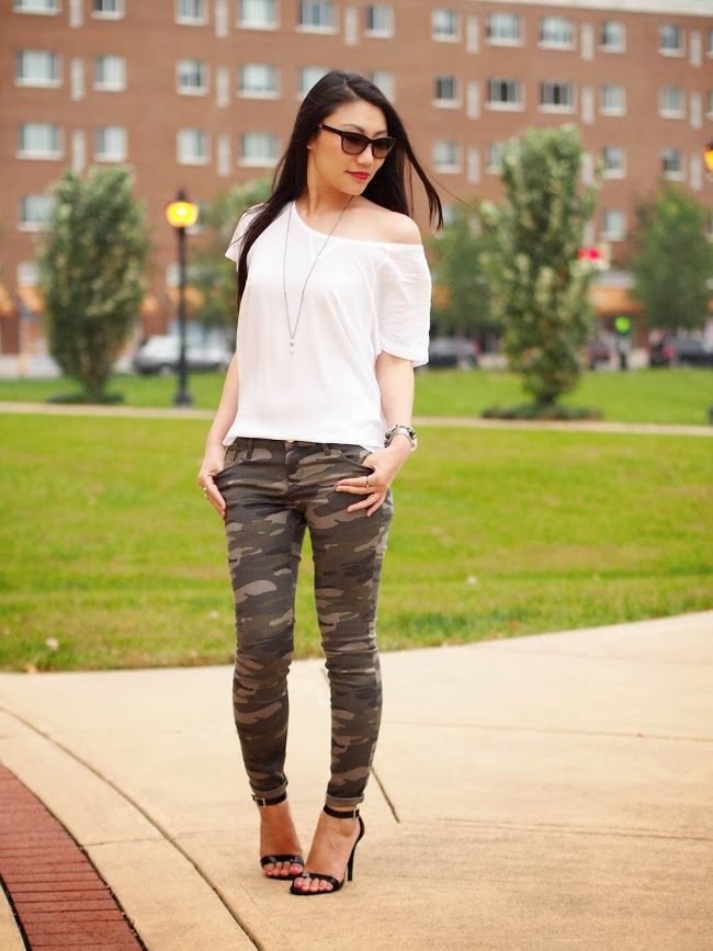 camouflage-pants-and-white-top