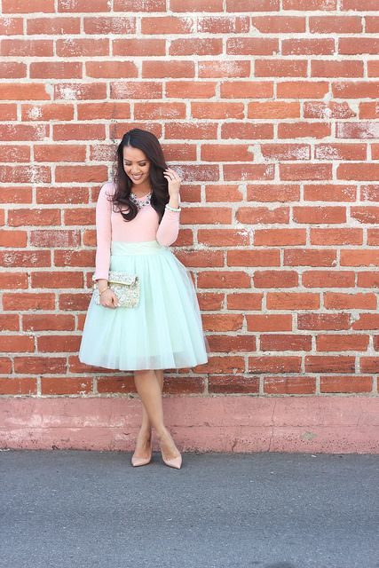 mint-tulle-skirt-and-blush-top