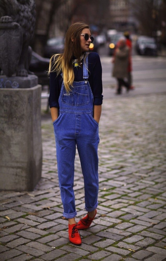 overalls-and-sweater