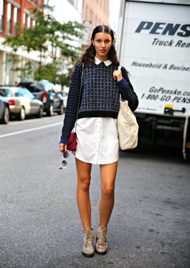 oversized-white-shirt-and-weater