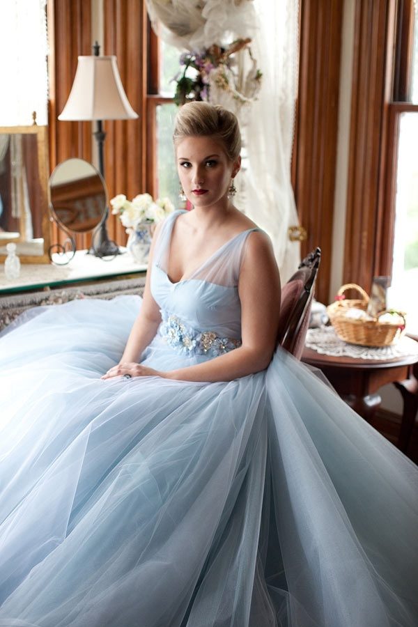 beautiful-blue-wedding-dress