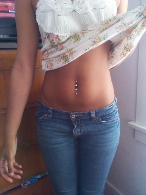 double-belly-button-piercing